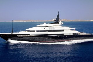 The Oceanco Motor Yacht ALFA NERO - Underway